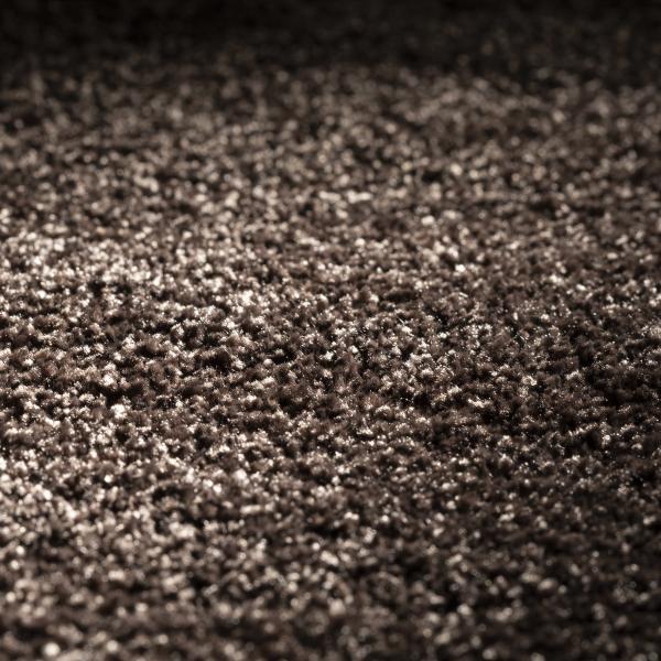 JAB Amaze 528 borle – quadratische Draufsicht Velours-Teppichboden in borle